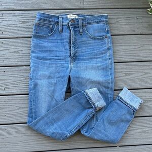 Madewell high rise Skinny Jeans